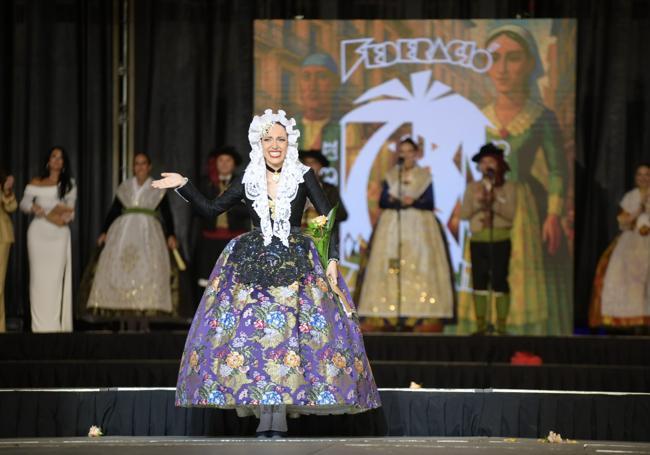 Marta Lledó Pérez, dama d'honor de la bellea del foc.