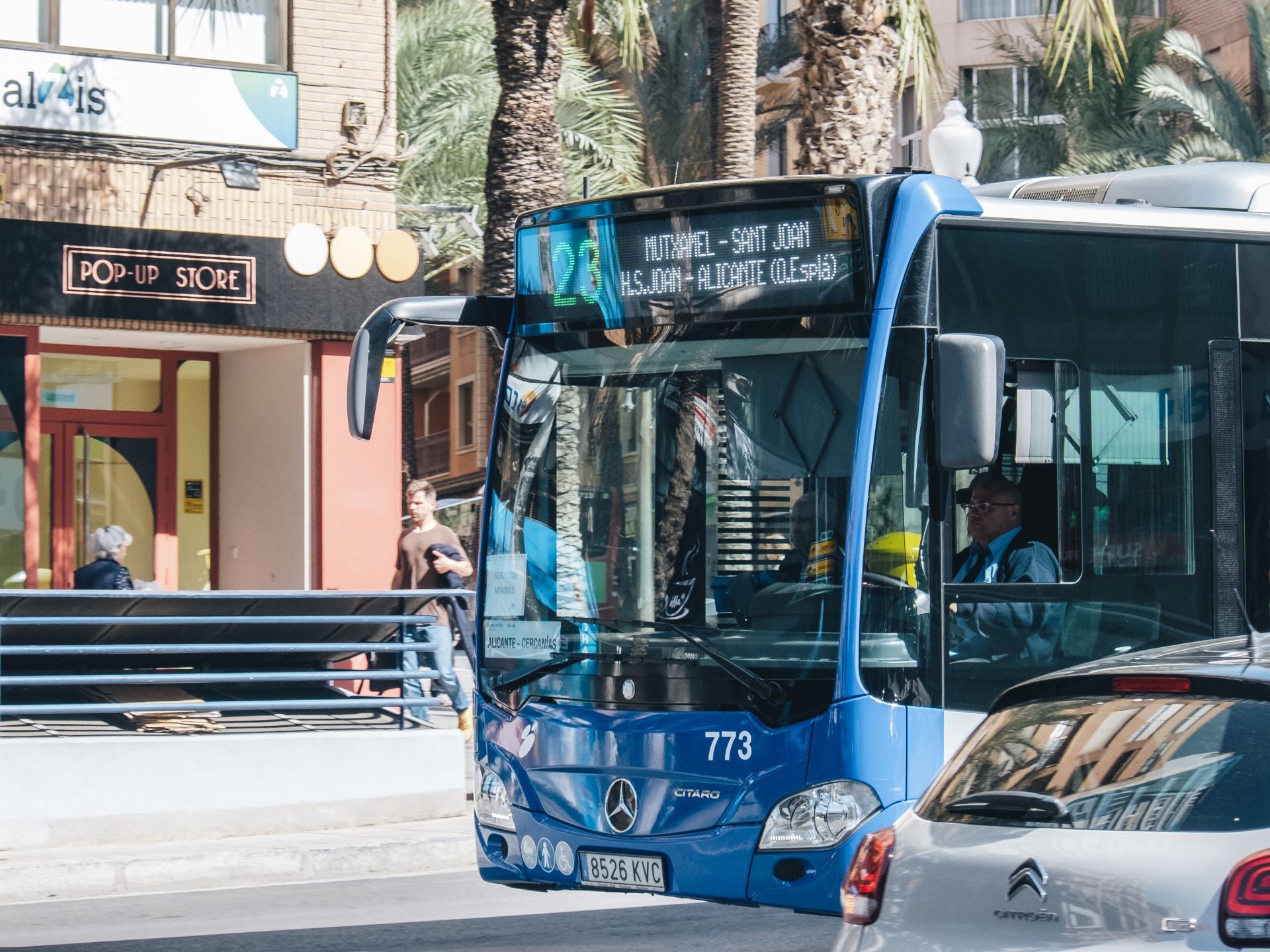 New Strike of Interurban Buses in Alicante During the Hogueras de San Juan
