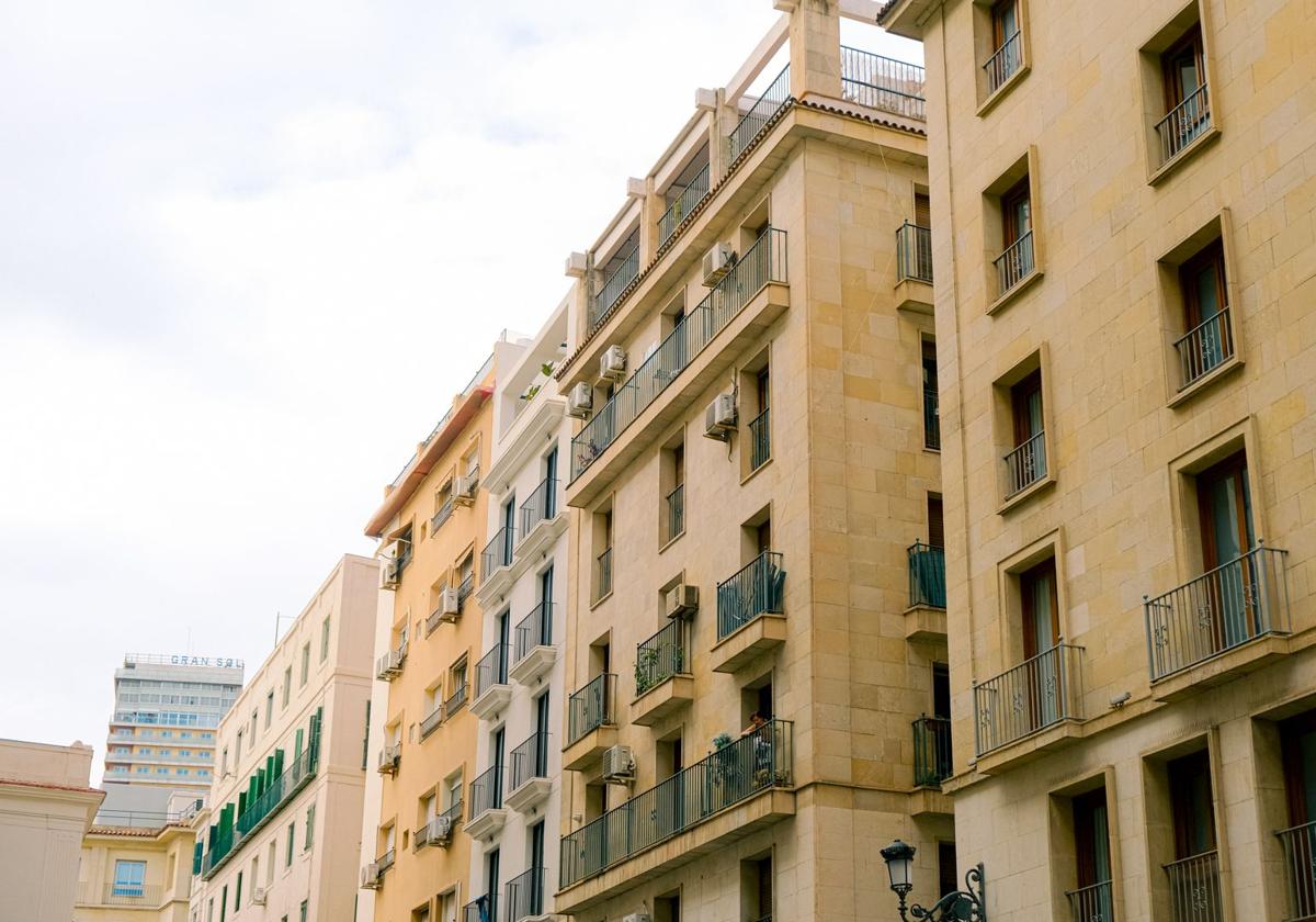 Viviendas en Alicante en la zona de El Pla.