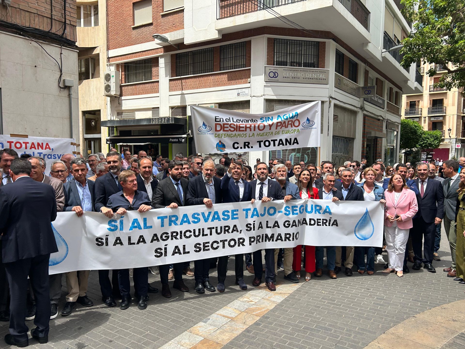 Frente común alicantino para frenar el enésimo recorte del trasvase Tajo-Segura