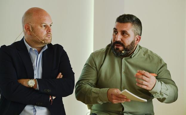 Raúl Llobell y Basili Salort.