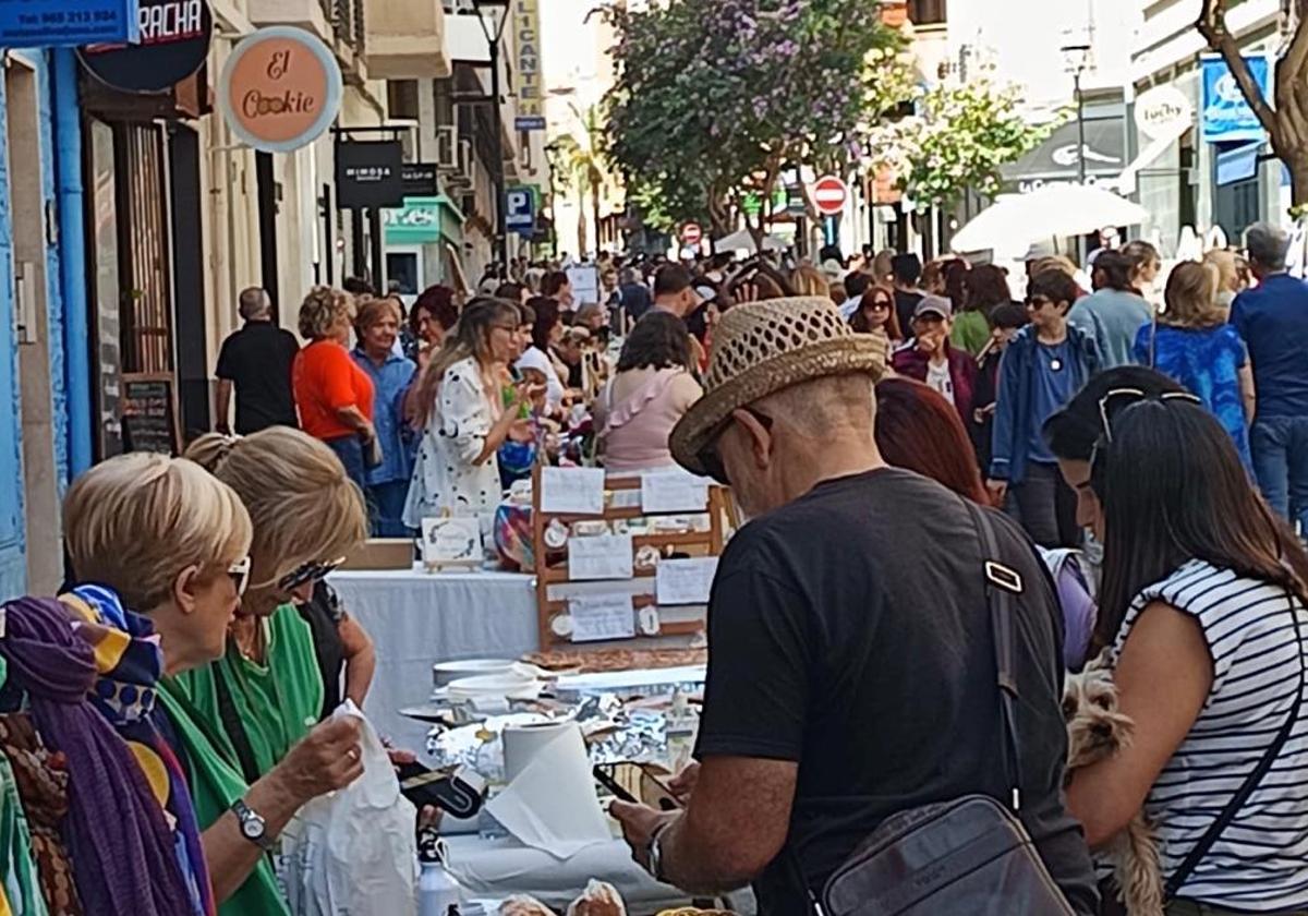 Scene presented by Poeta Quintana street this Saturday.