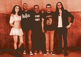 Integrantes de la banda Numen.