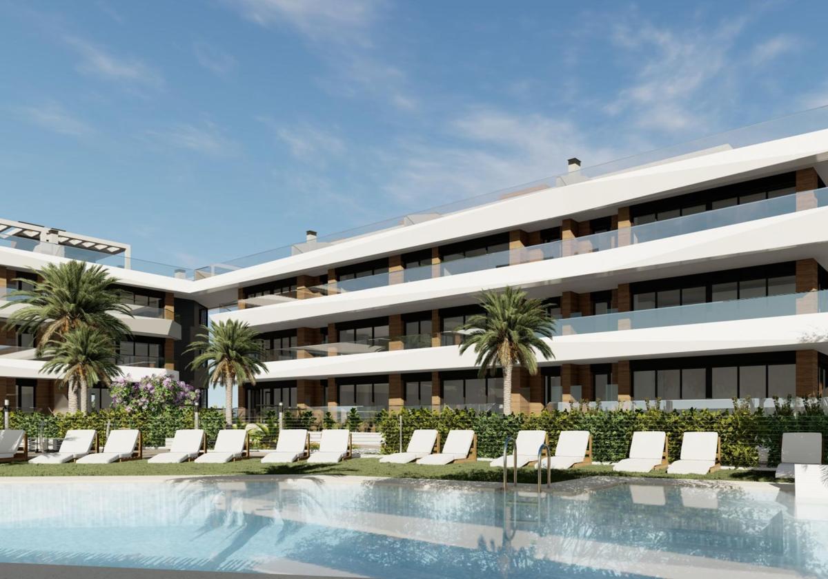 Locura por uno de los apartamentos de este lujoso residencial de Jávea: agotados la mitad de viviendas antes de empezar las obras