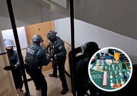 Operación de la Guardia Civil/Efectos recuperados.