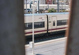 Un tren de Renfe.