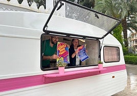 Acción promocional del evento.