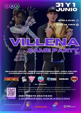 Cartel promocional del evento.