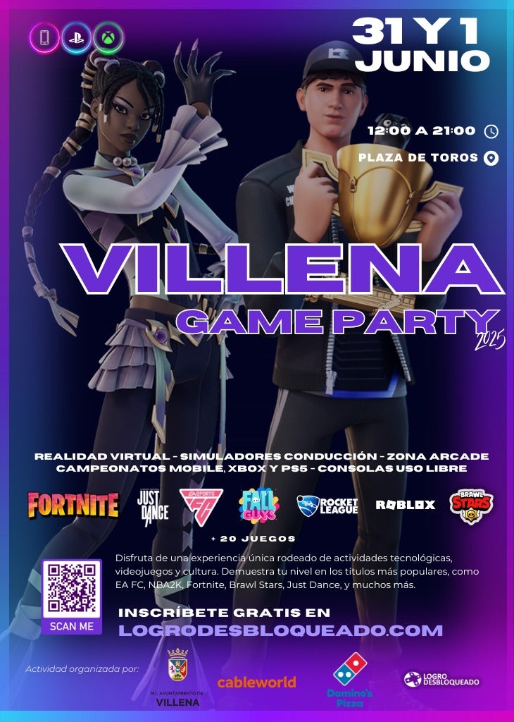 Promotional poster for the event.