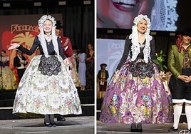 Valentina Tárraga y Adriana Vico, tras su elección.