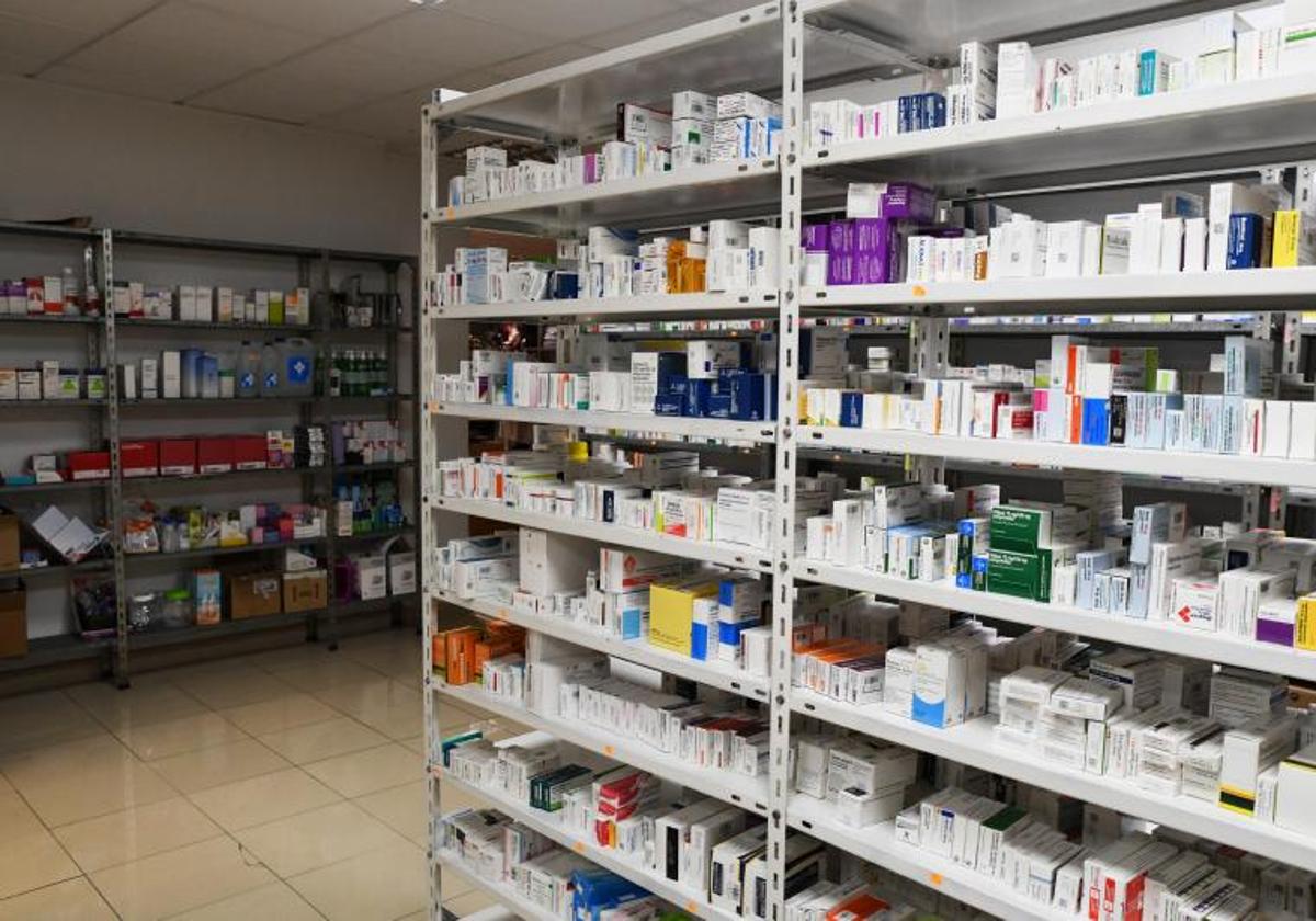Pharmaceutical warehouse in Alicante.