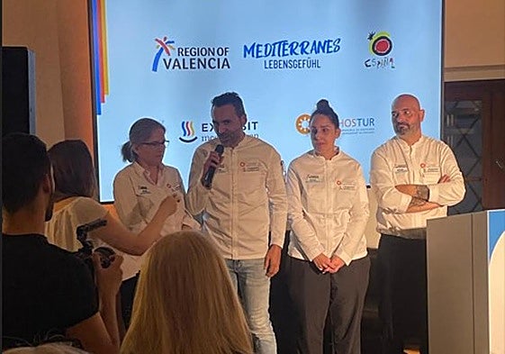 Acción promocional realizada por el Patronato en Múnich.