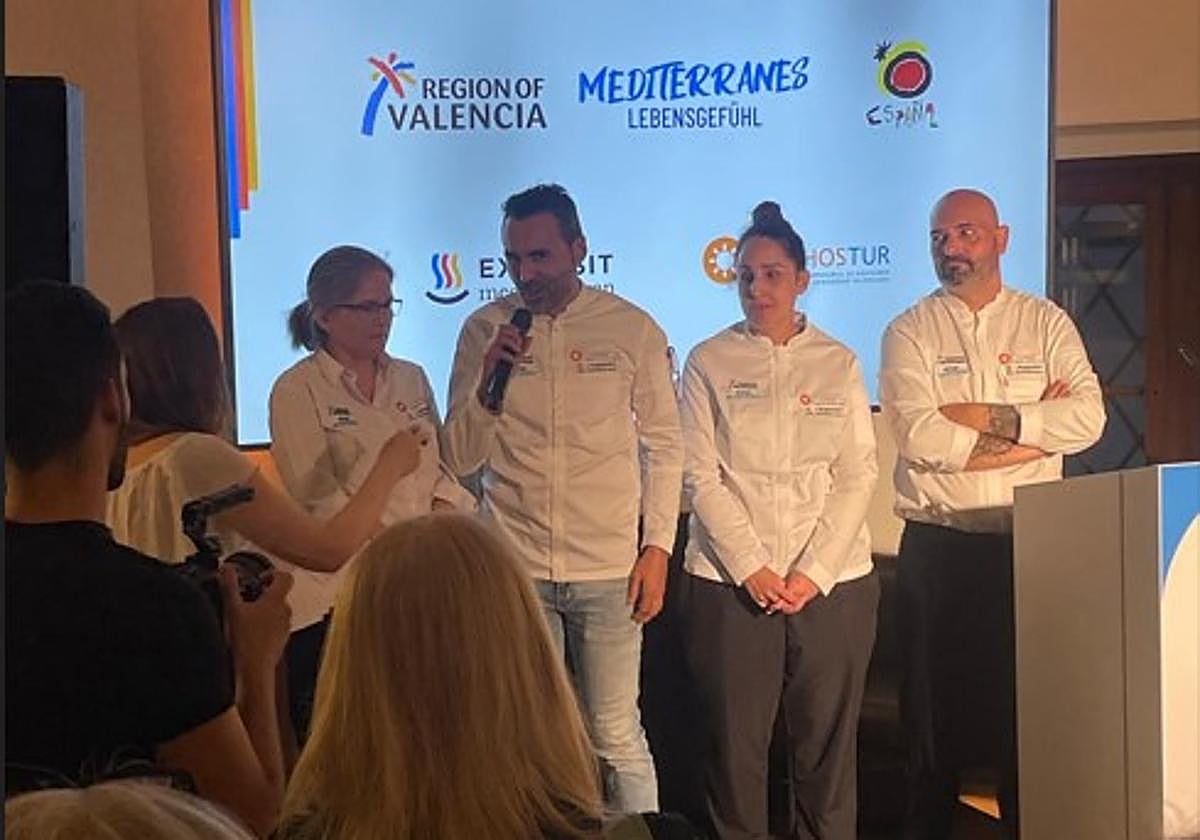 Acción promocional realizada por el Patronato en Múnich.