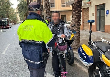 Alicante multa a 315 patinetes eléctricos y otros aparatos en solo dos semanas
