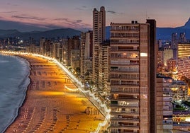 Benidorm sigue siendo la gran locomotora turística de la Costa Blanca