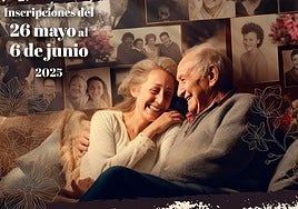 Cartel del homenaje a los mayores de 90 años de Elche.