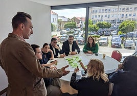 Reunión en Rumanía.