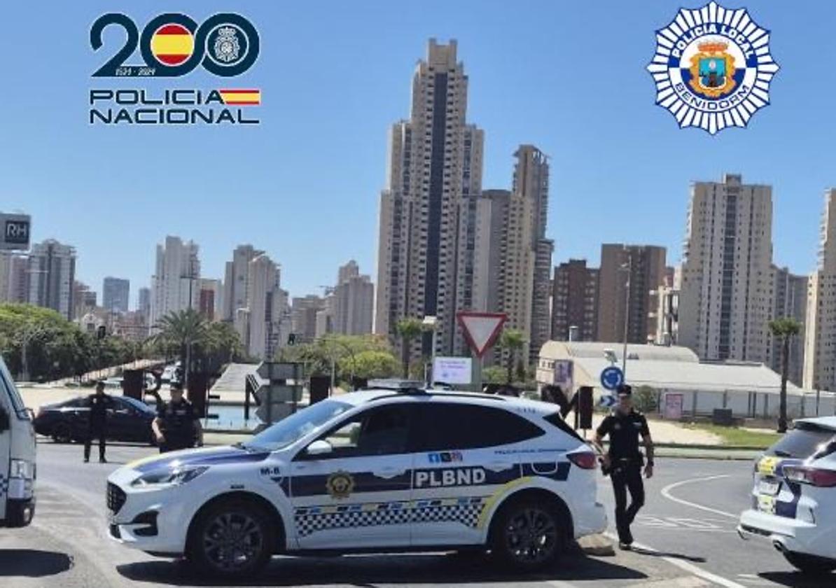 Local and National Police device.