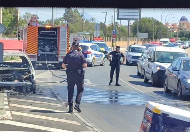 Retenciones en la avenida de Denia.