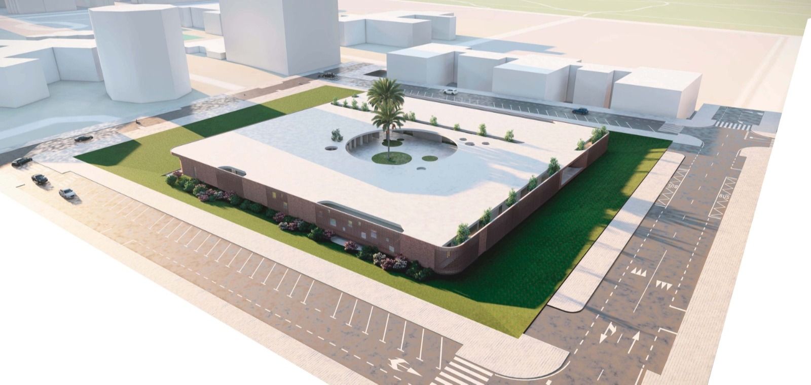 Imagen principal - El Somni ya no es un sueño: el nuevo colegio de Alicante estará construido para 2027