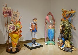 Estos son los ninots de las barracas de Alicante