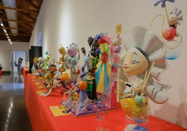 These are the children's ninots of the Alicante Bonfires exhibition