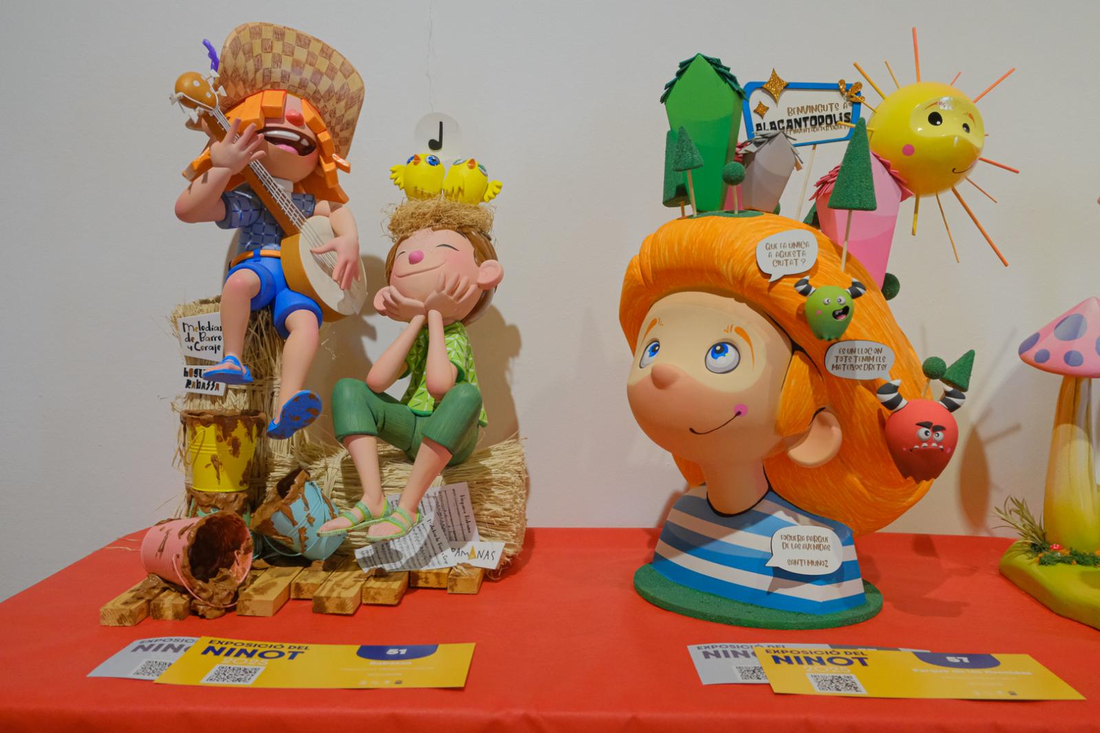 Estos son los ninots infantiles de la exposición de las Hogueras de Alicante
