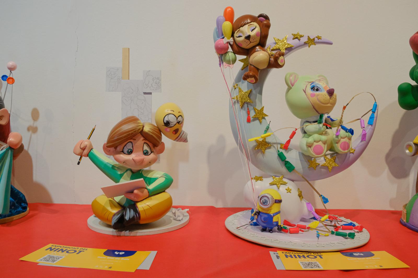 Estos son los ninots infantiles de la exposición de las Hogueras de Alicante