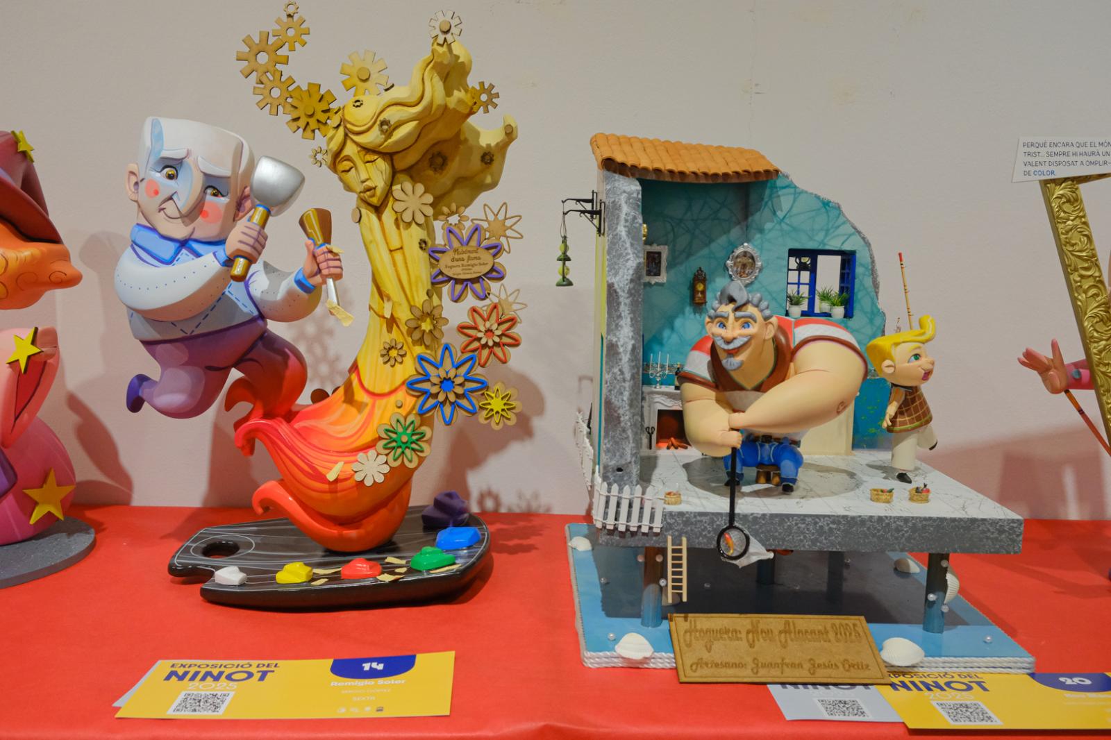 Estos son los ninots infantiles de la exposición de las Hogueras de Alicante