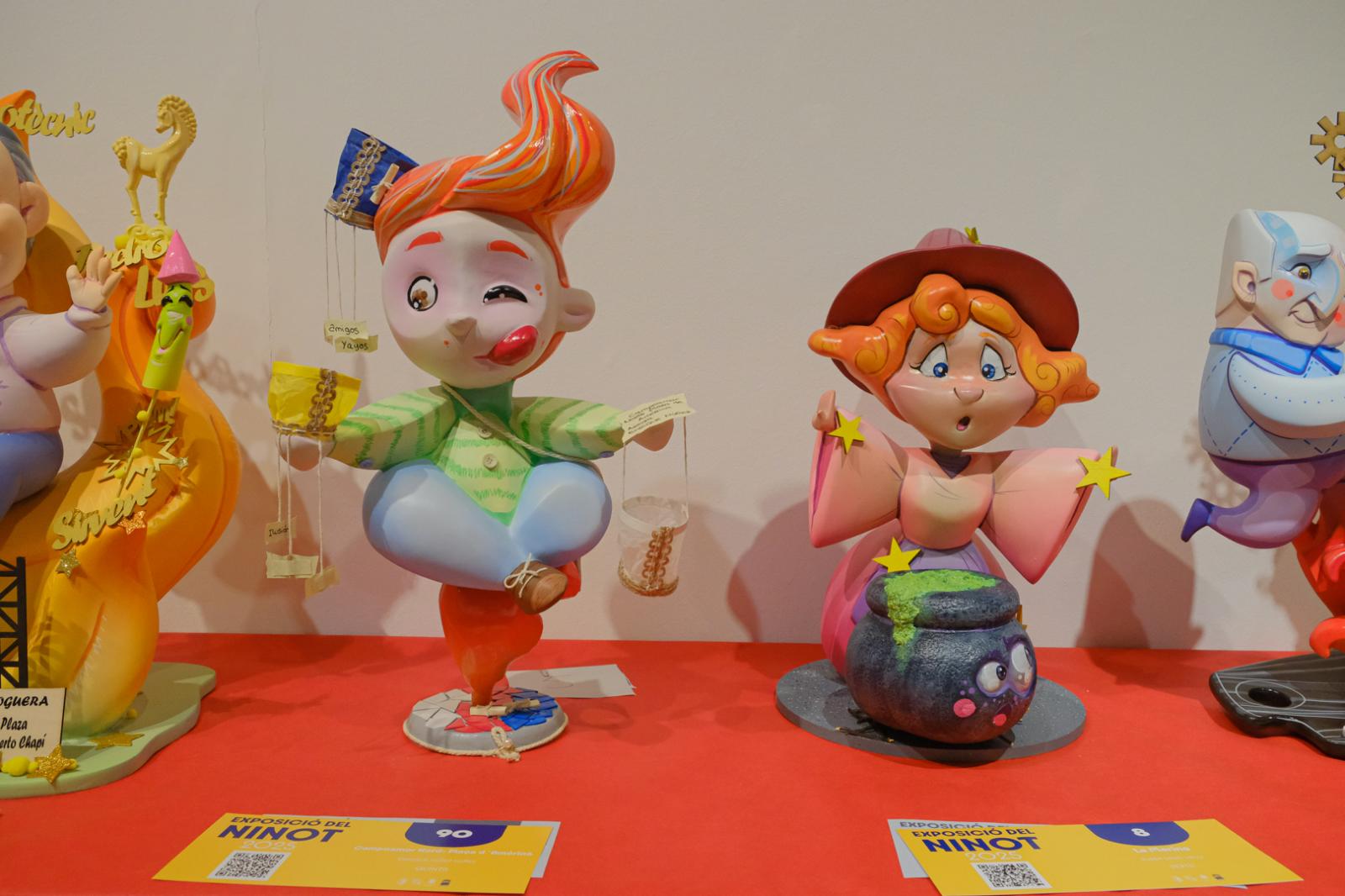 Estos son los ninots infantiles de la exposición de las Hogueras de Alicante