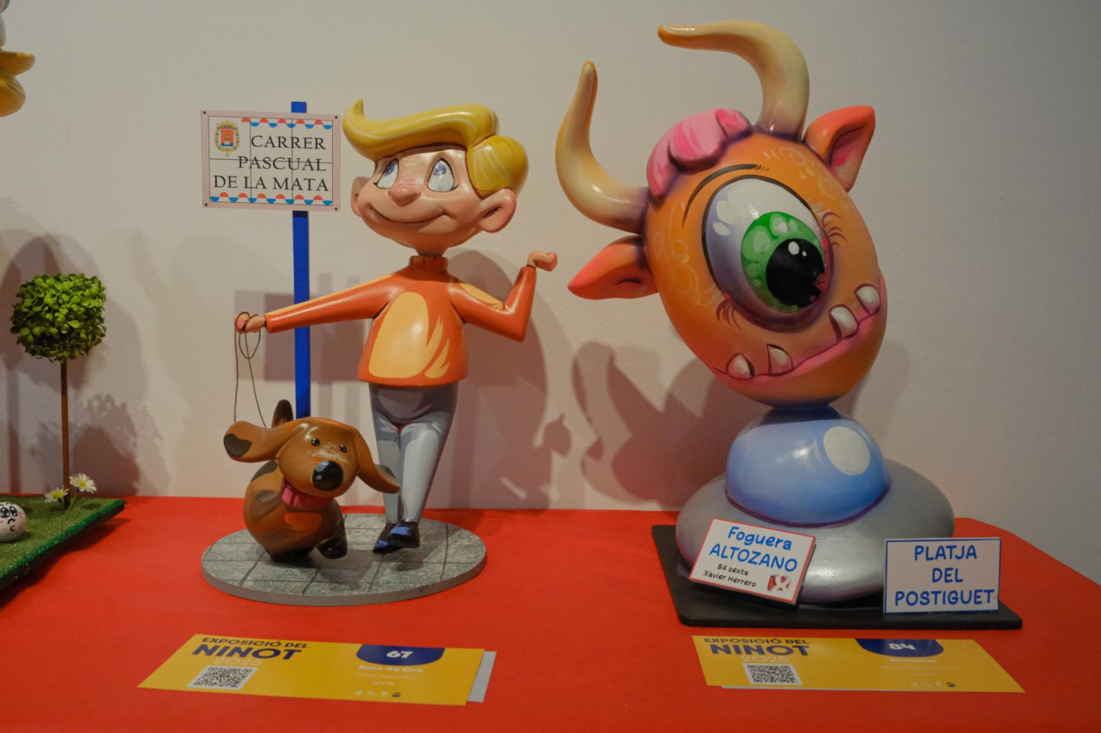 Estos son los ninots infantiles de la exposición de las Hogueras de Alicante