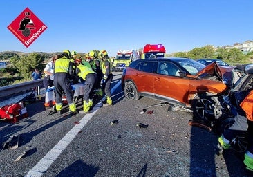 One of the victims of the multiple accident on the AP-7 in Alicante dies