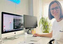 Laura Sempere, CEO de la empresa Parkiduo.