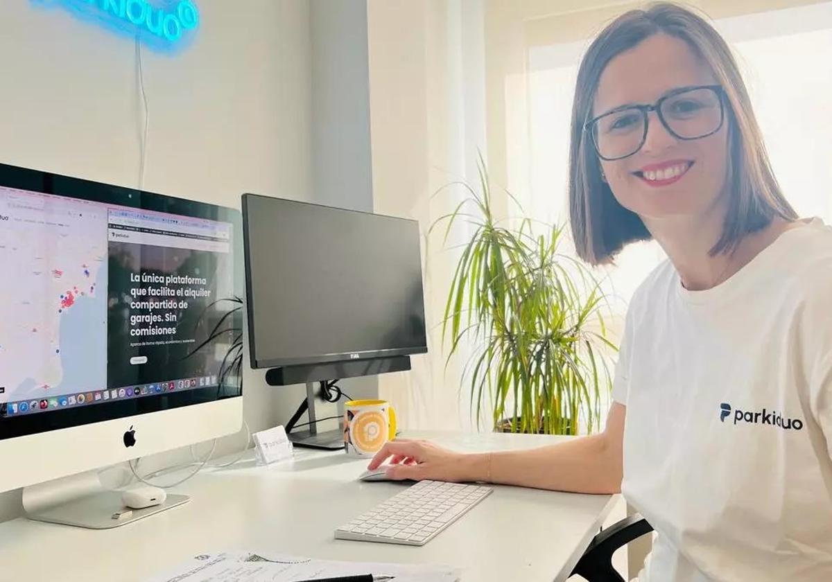 Laura Sempere, CEO de la empresa Parkiduo.