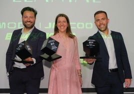 Premiados en la primera edición de 'Historias con Delantal'.