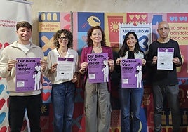 Acto de presentación de la campaña.