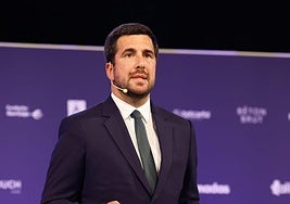 Enrique Riquelme durante su ponencia en Opendir.