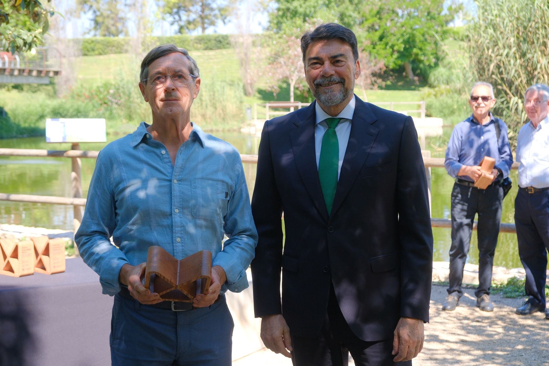 Alicante reconoce a los creadores del parque inundable de La Marjal