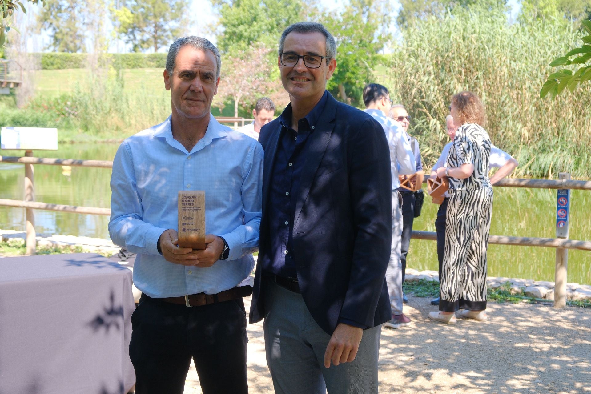 Alicante reconoce a los creadores del parque inundable de La Marjal