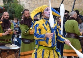 Bufones y músicos animarán el fin de semana medieval.
