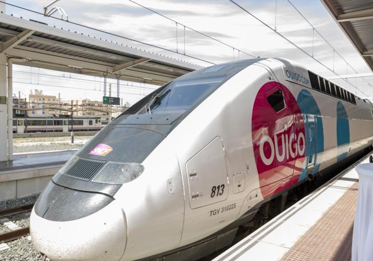 Tren Ouigo en Alicante.