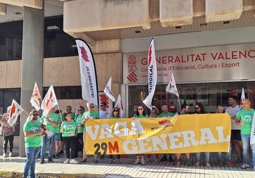 La huelga general alcanza un seguimiento en Alicante del 5,6% en Educación y de un 1% en Sanidad