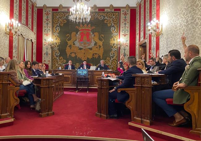 Voting in the Plenary.