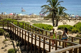 Playa de Los Arenales.