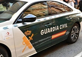 Una patrulla de la Guardia Civil.
