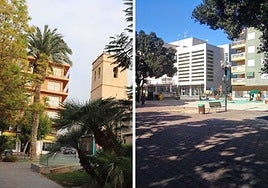 Imágenes de Mutxamel (Izquierda) y Bigastro (derecha), dos de los municipios donde más ha crecido el precio de la vivienda.