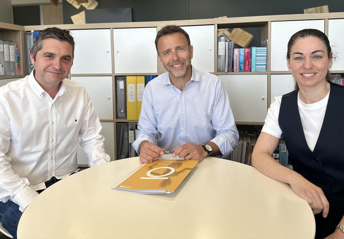 Founders of the spin-off from the UMH Science Park.