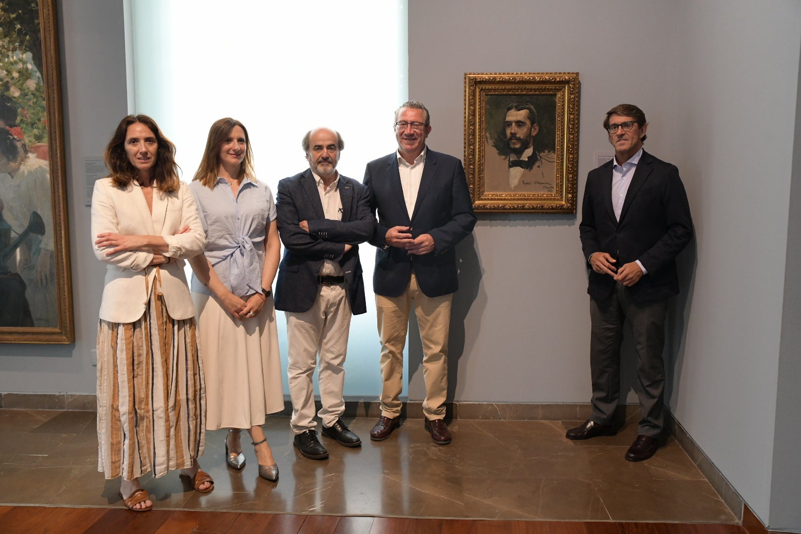 El retrato de Altamira pintado por Sorolla, en Alicante tras más de un siglo de historia