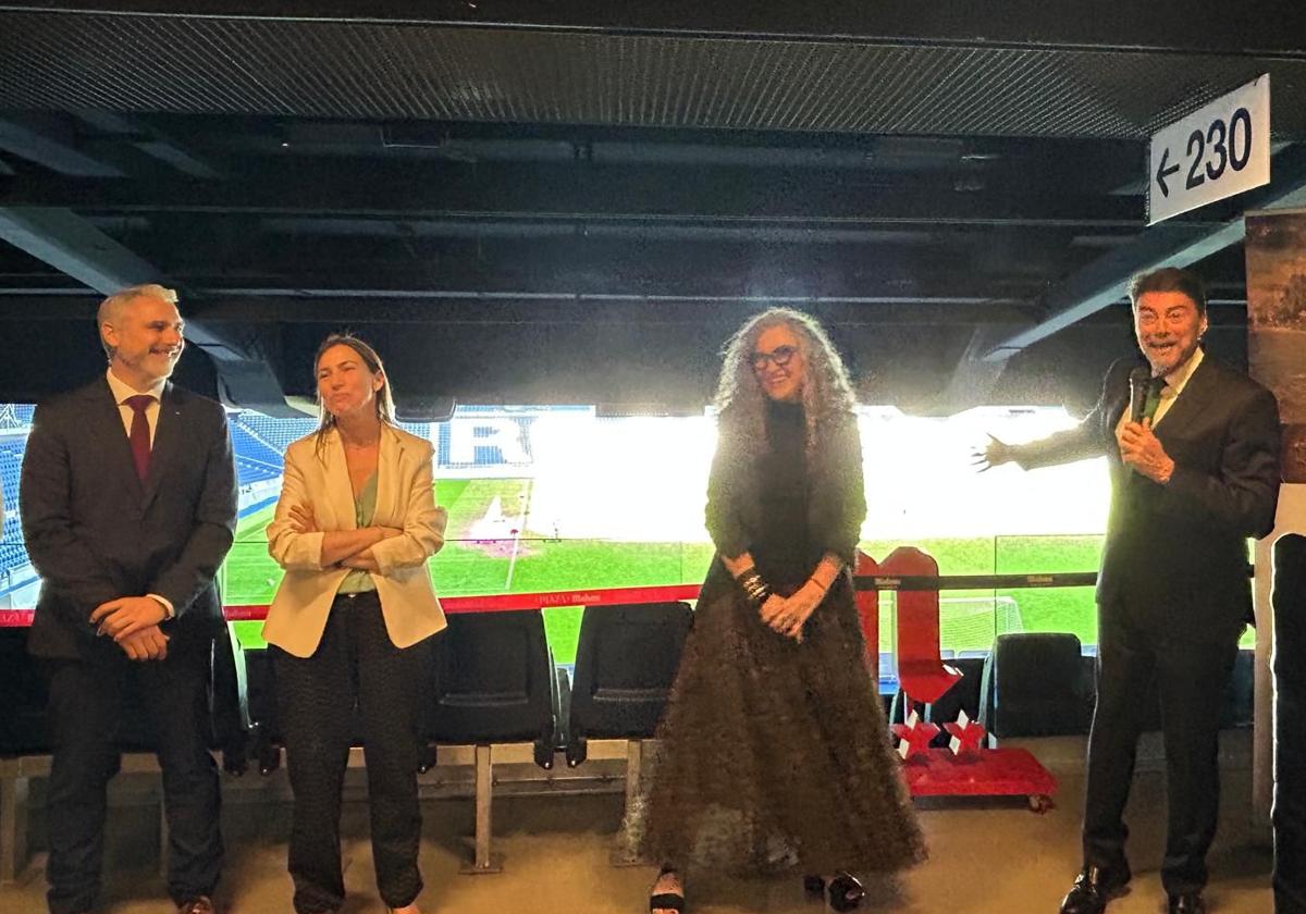 Presentation of Alicante's rice dishes at Santiago Bernabéu.
