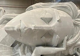 Ninot del cuerpo central de Florida Portazgo.